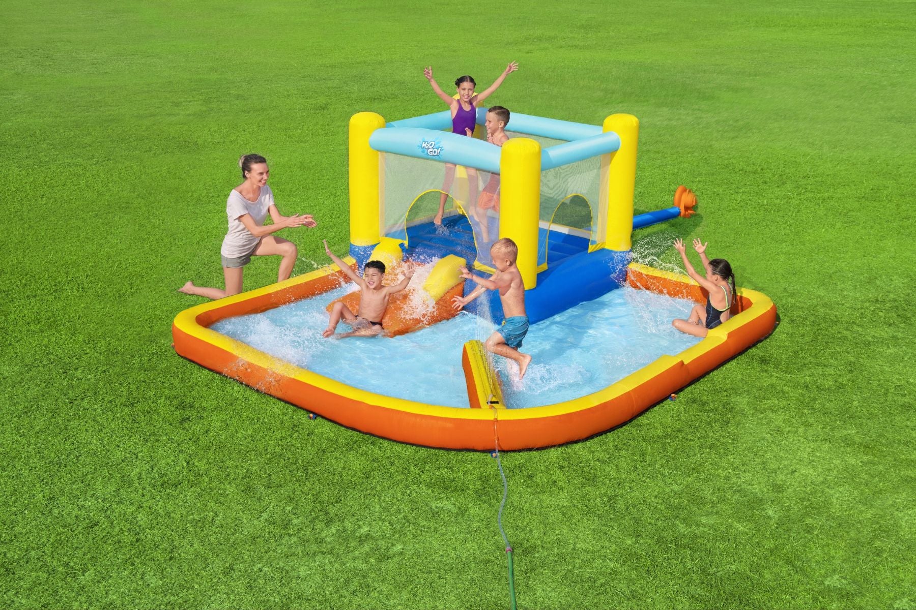 outdoor inflatable beach bounce castle