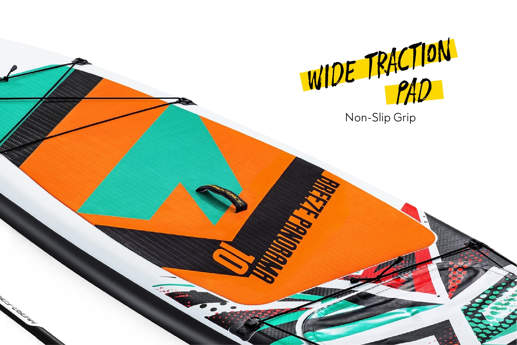 Hydro-Force 10ft Inflatable Paddle Board SUP Set - Breeze Panorama