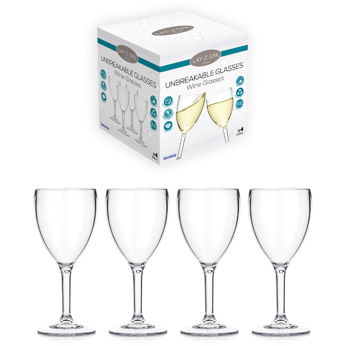 lay z spa plastic glasses
