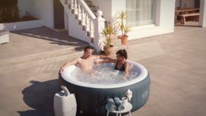 energy-efficient lazy  spa inflatable hot tub