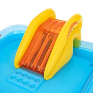 paddling pool with slide