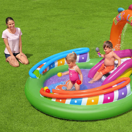 Sing 'N' Splash Paddling Pool with Play Center