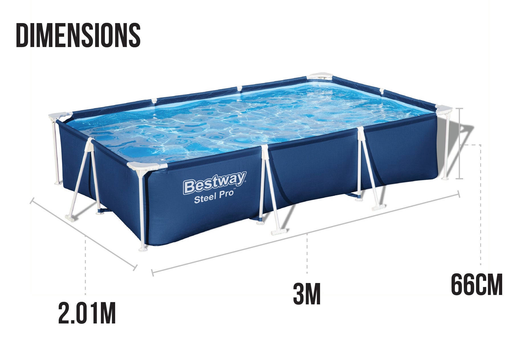 steel frame pool
