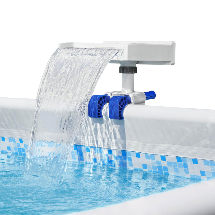 swimming pool fountain