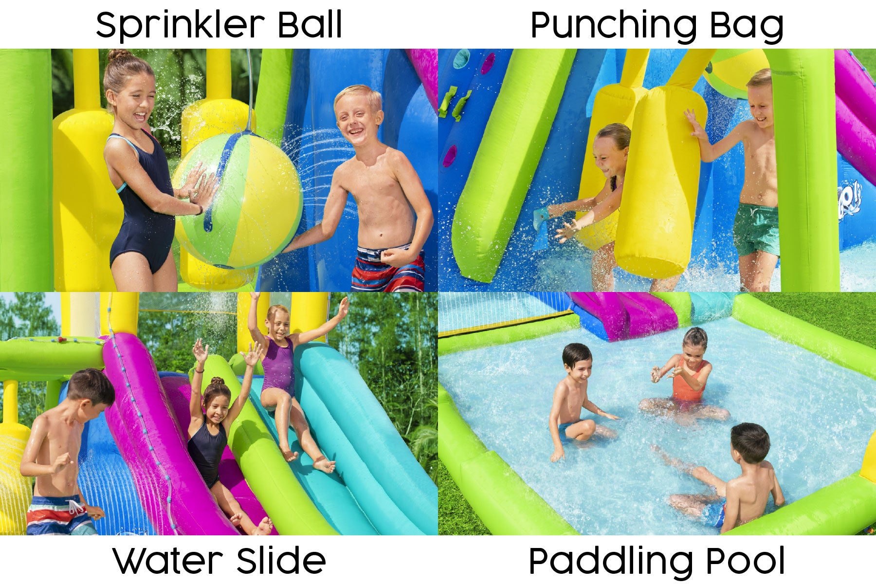inflatable water park for kids