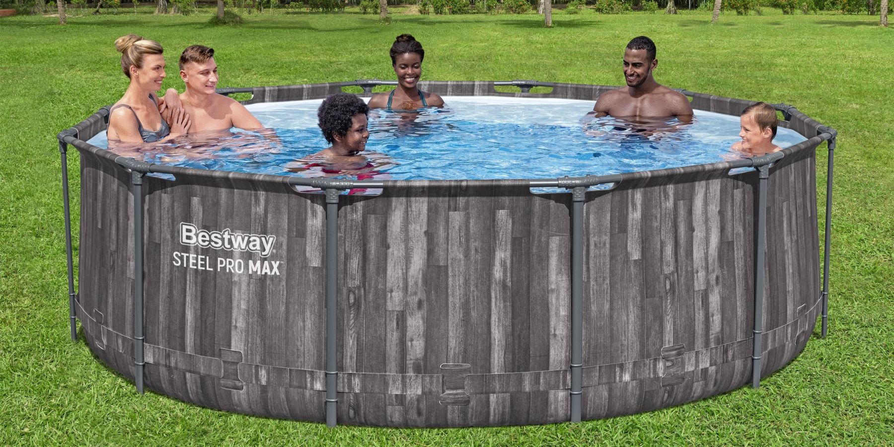 12ft steel pro max pool