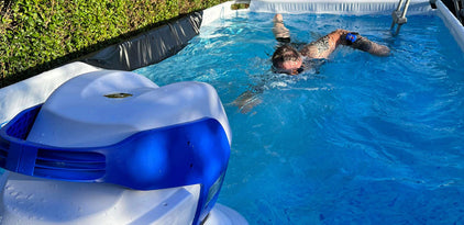 Swim training with Bestway