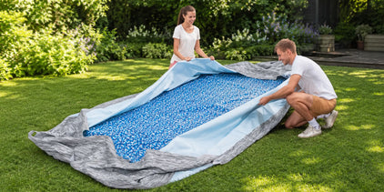 how to pack away a bestway pool