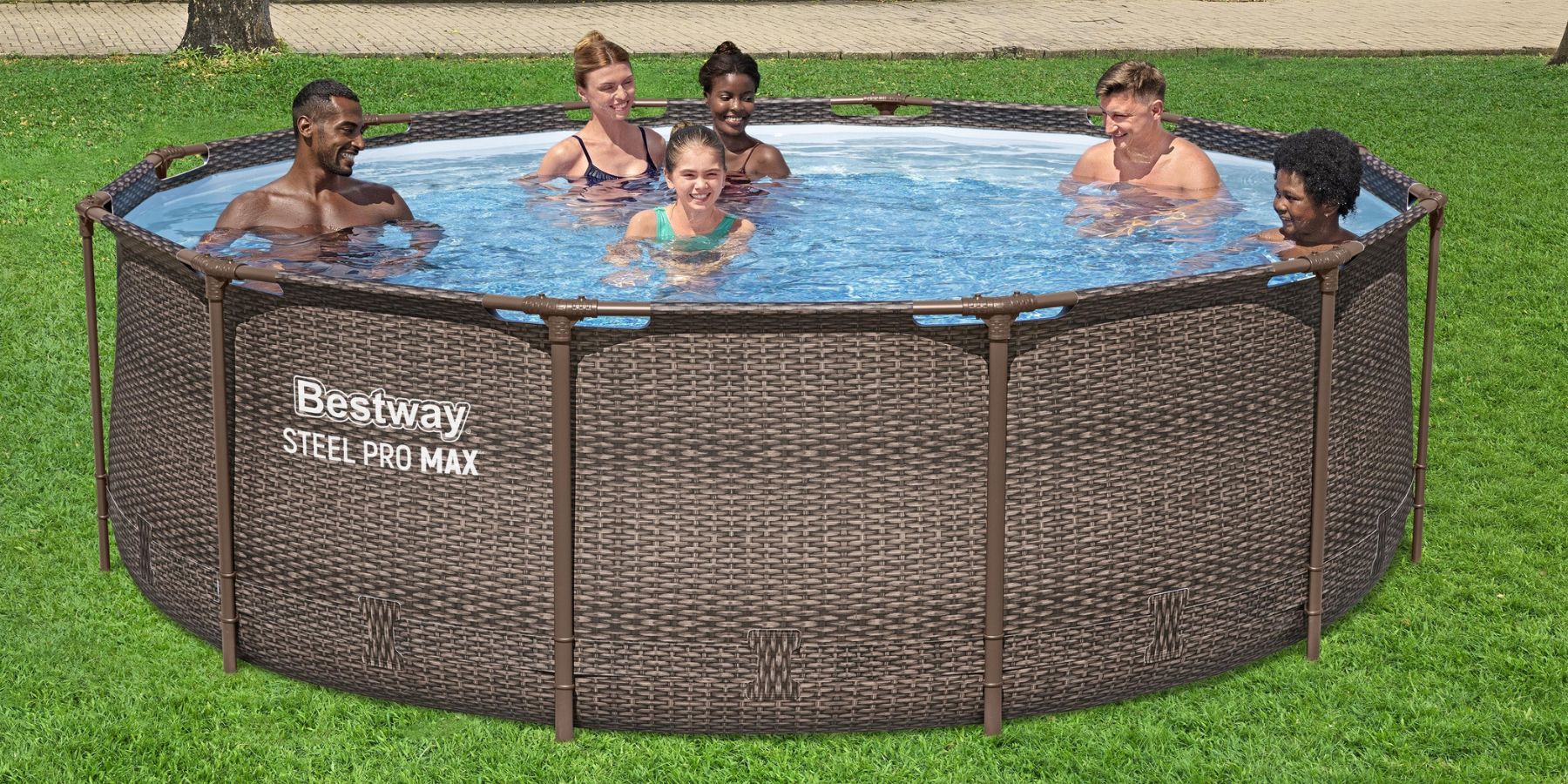 weather resistant above ground pool