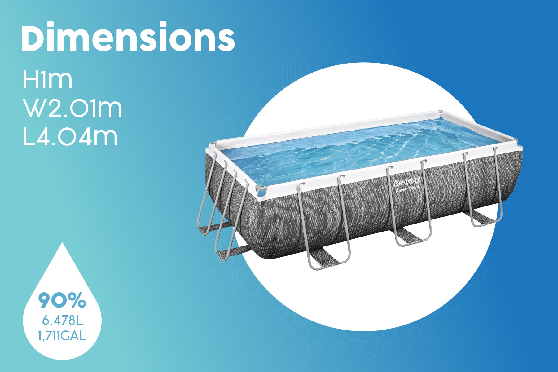 bestway swimming pool