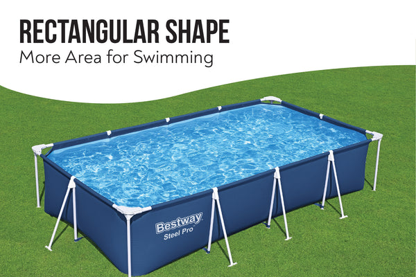 13’11” x 6’11” Steel Pro Pool Set Store UK | Bestway UK