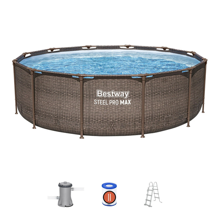 round swimming pool