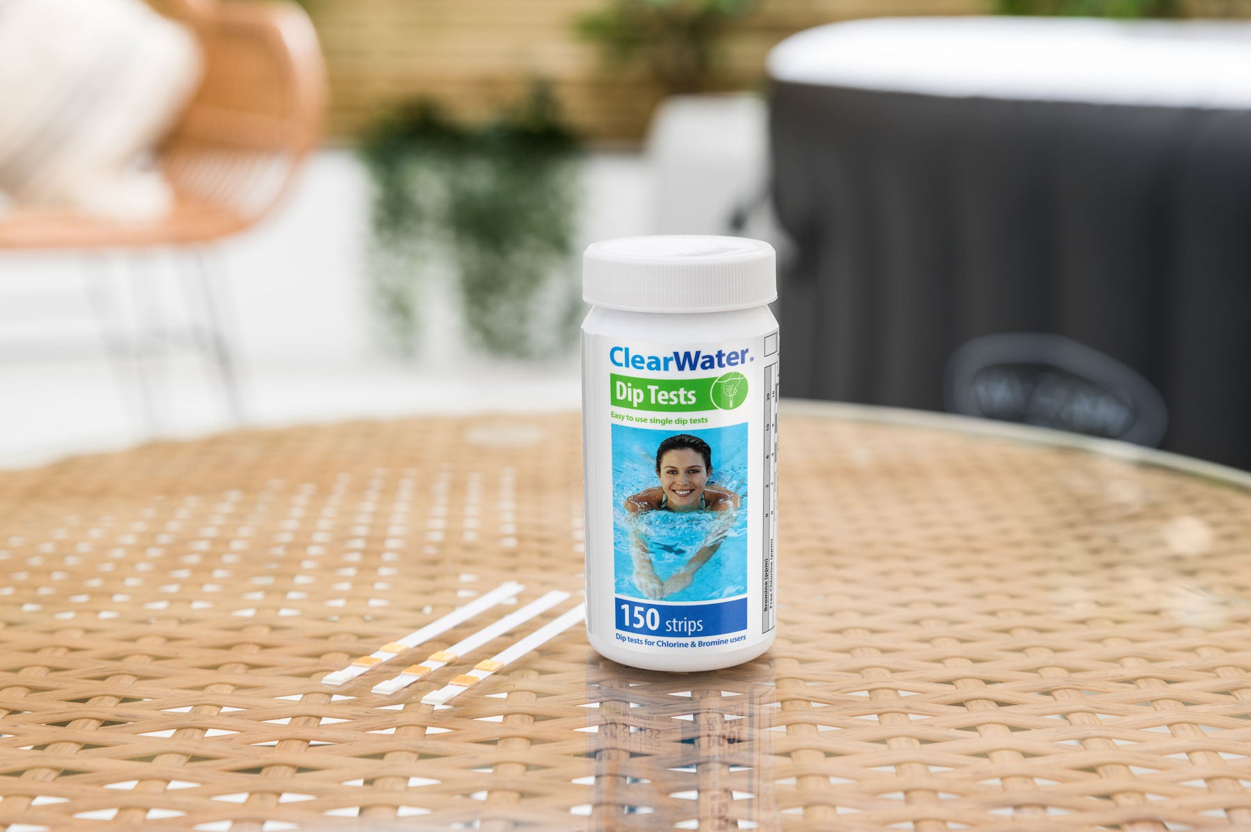 4-in-1 water treatment strips