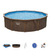permanent above ground pool