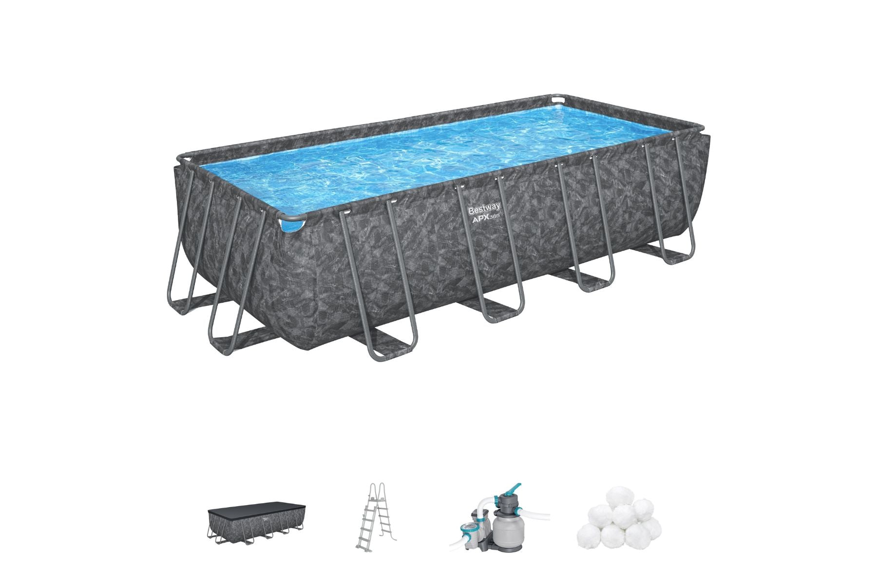 18ft bestway swimming pool for all year