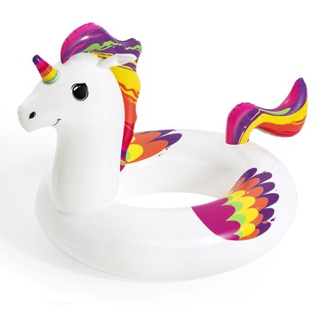 Inflatable Unicorn Swim Ring Pool Float