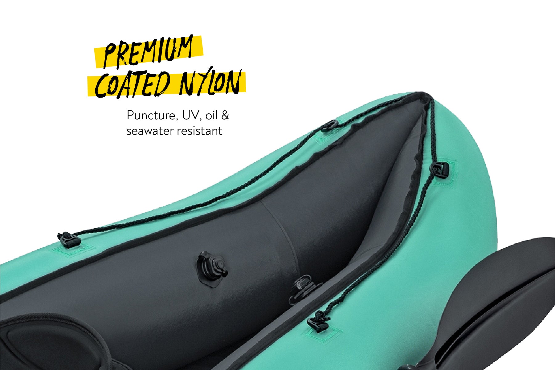 Hydro-force 1 Person Inflatable Kayak Complete Set - Ventura