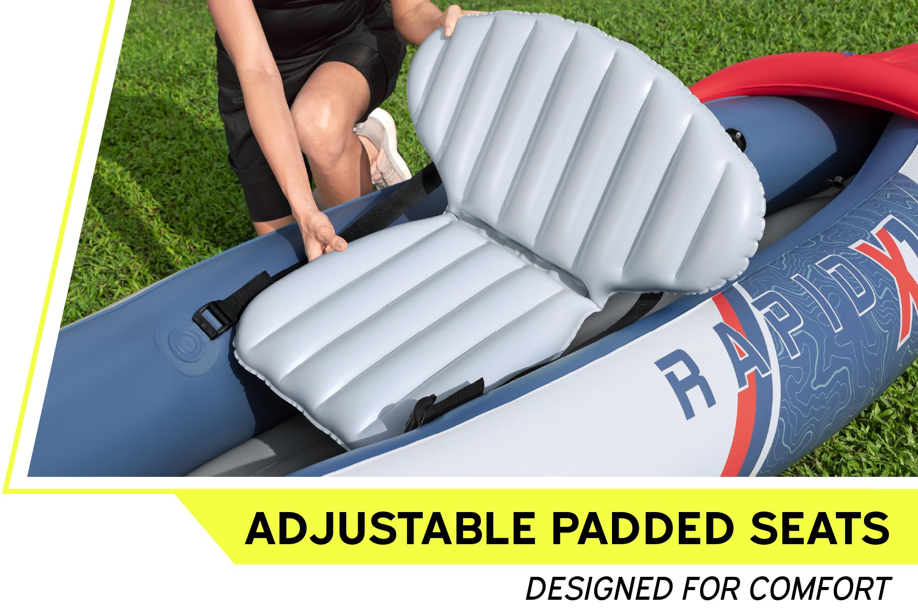 Hydro-Force 1 Person Inflatable Kayak – Rapid