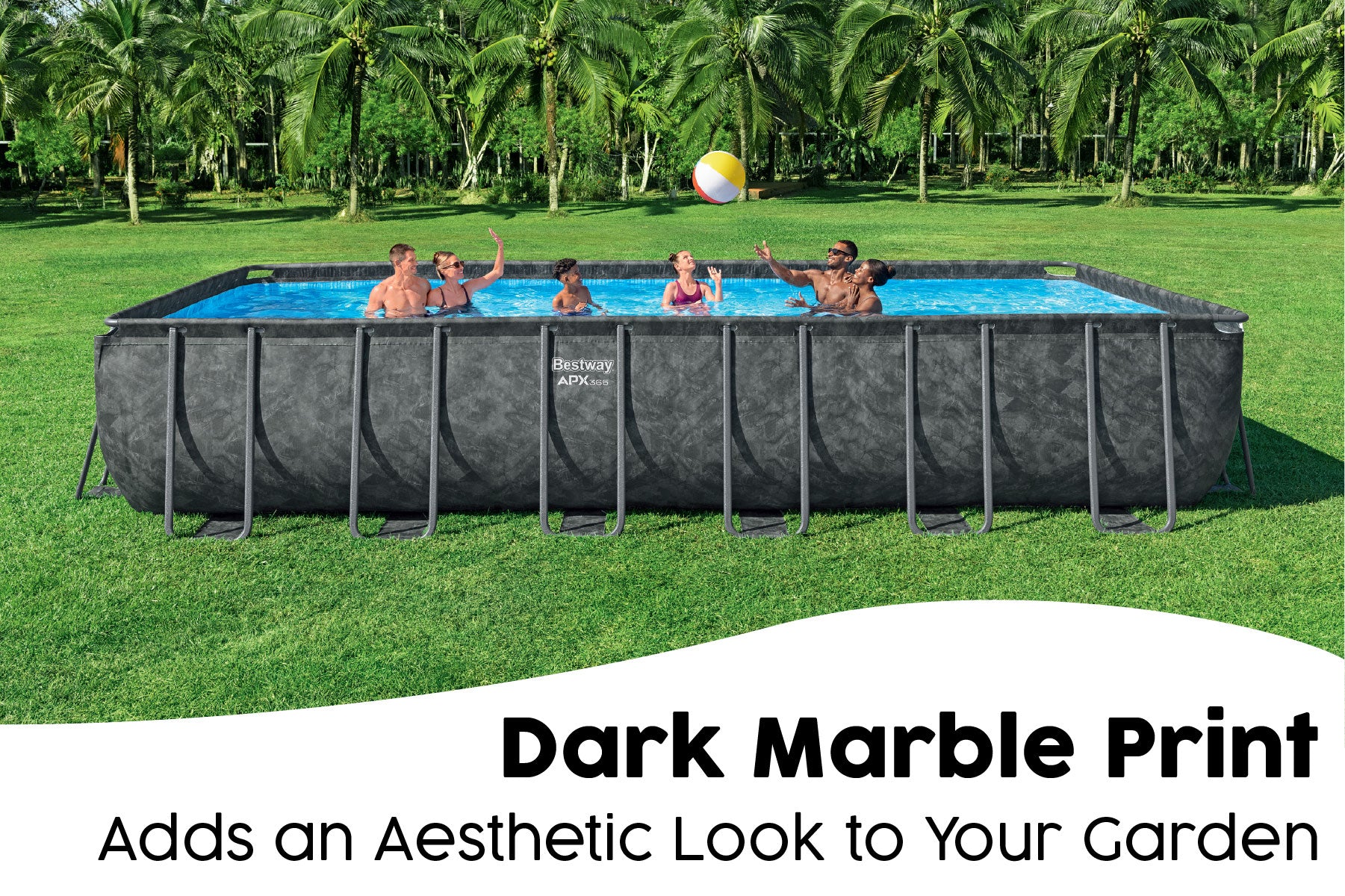 24ft all year round pool