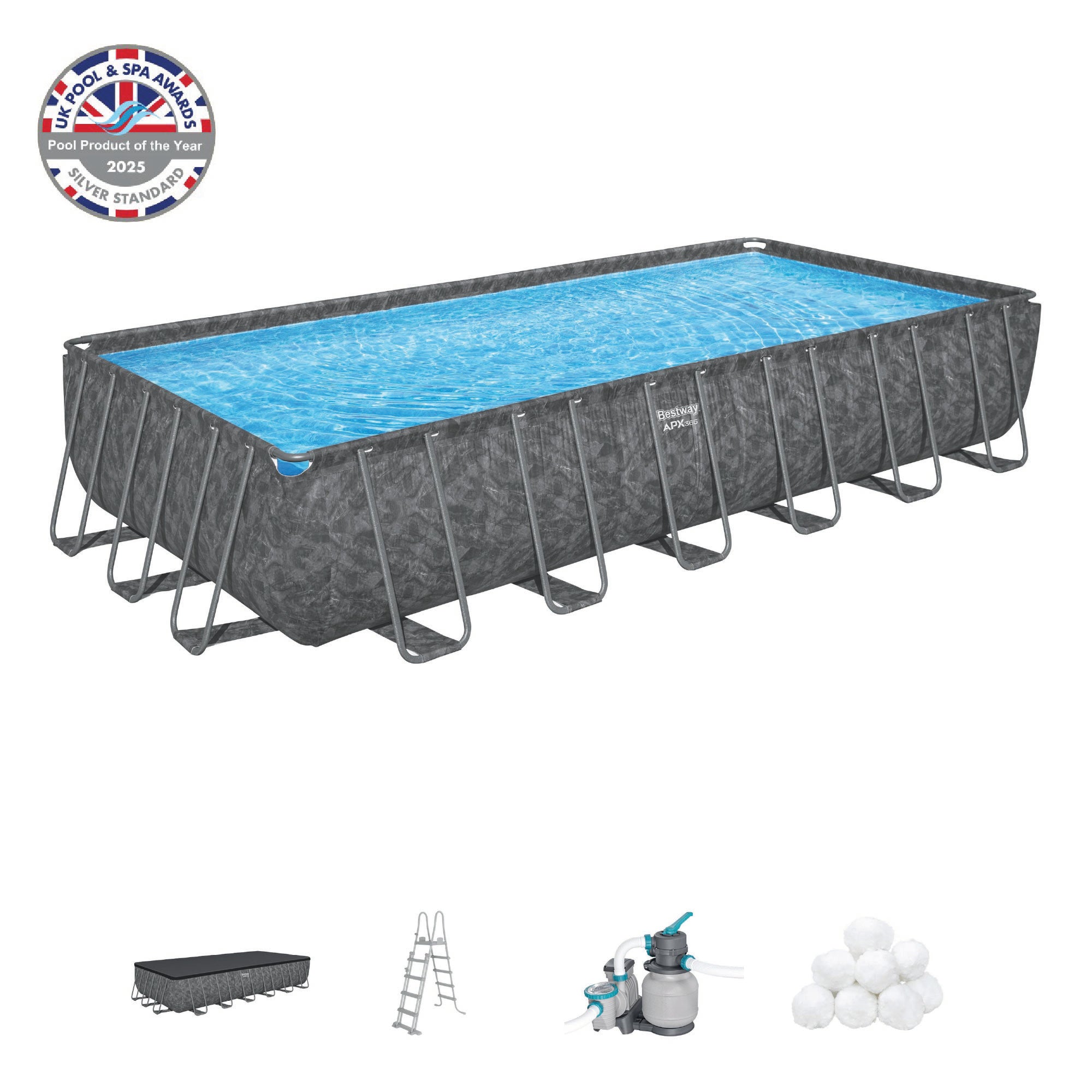 24ft above ground pool