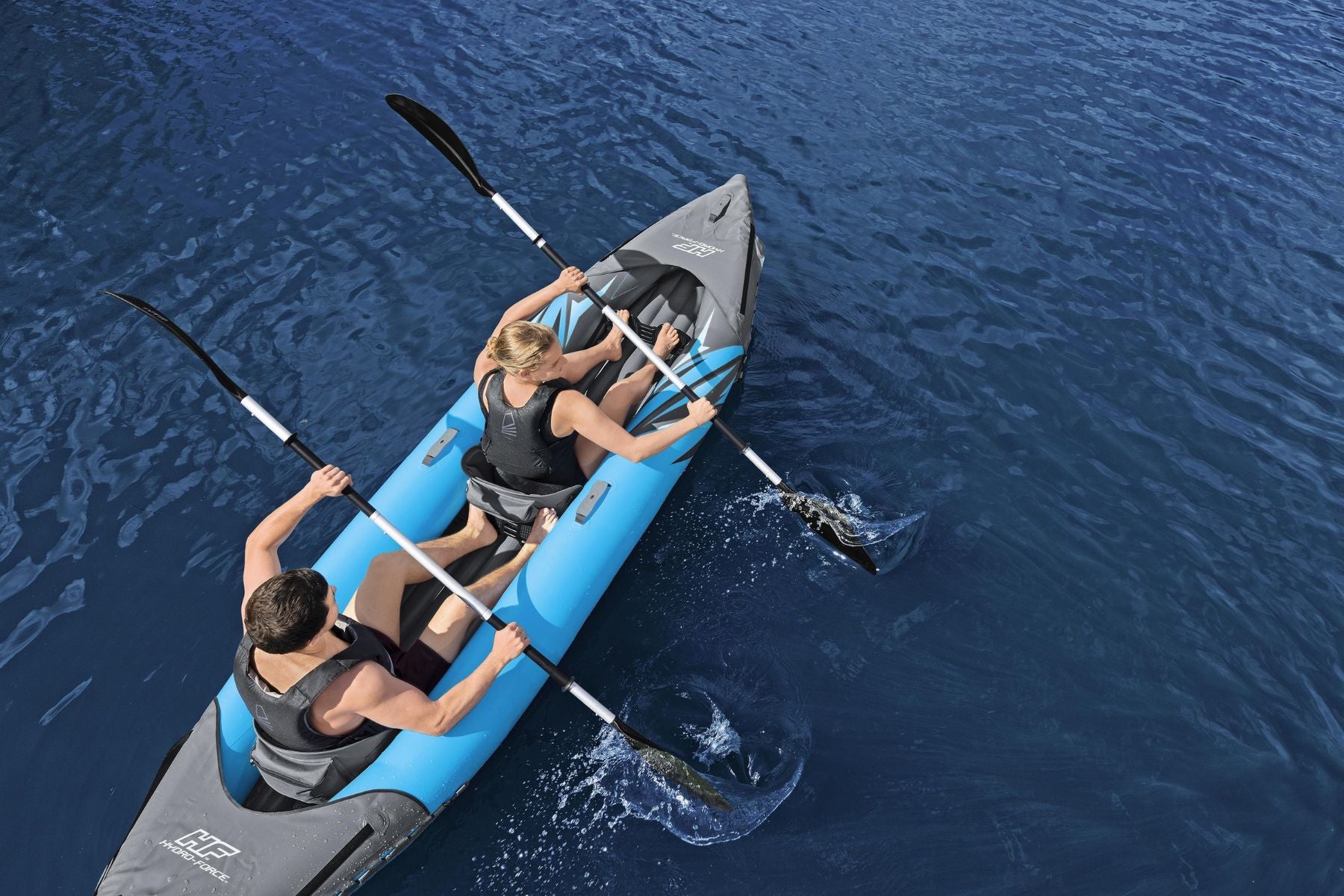 Hydro-Force™ Surge Elite™ 2 Person Inflatable Kayak Complete Set