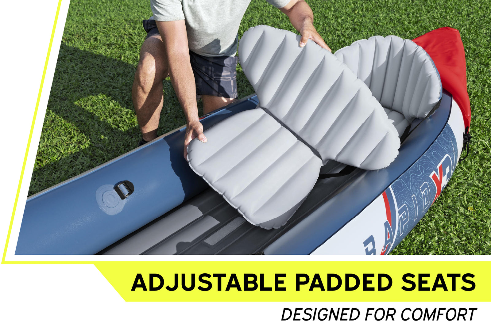 Hydro-Force 3 Person Inflatable Kayak Set - Rapid X3 | Bestway UK