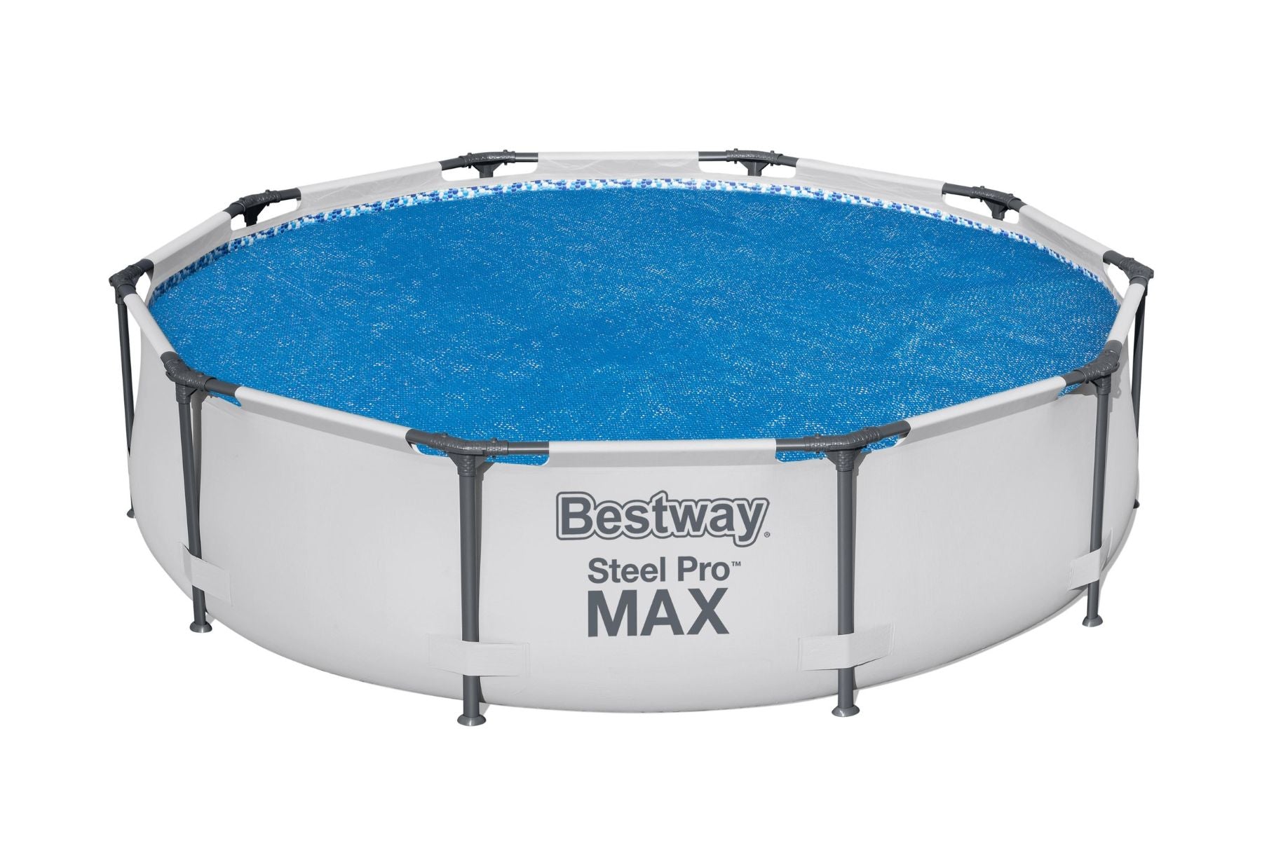 10ft Solar Pool Cover for Steel Pro Max Above Ground Pool