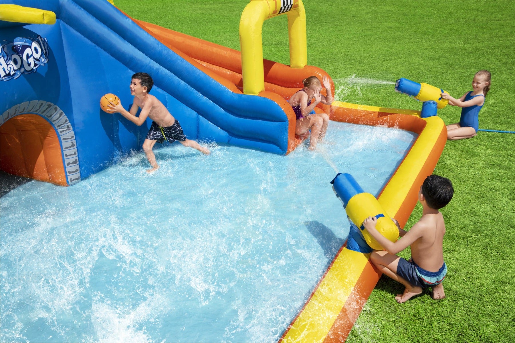 H2OGO! Super Speedway Mega Inflatable Water Park