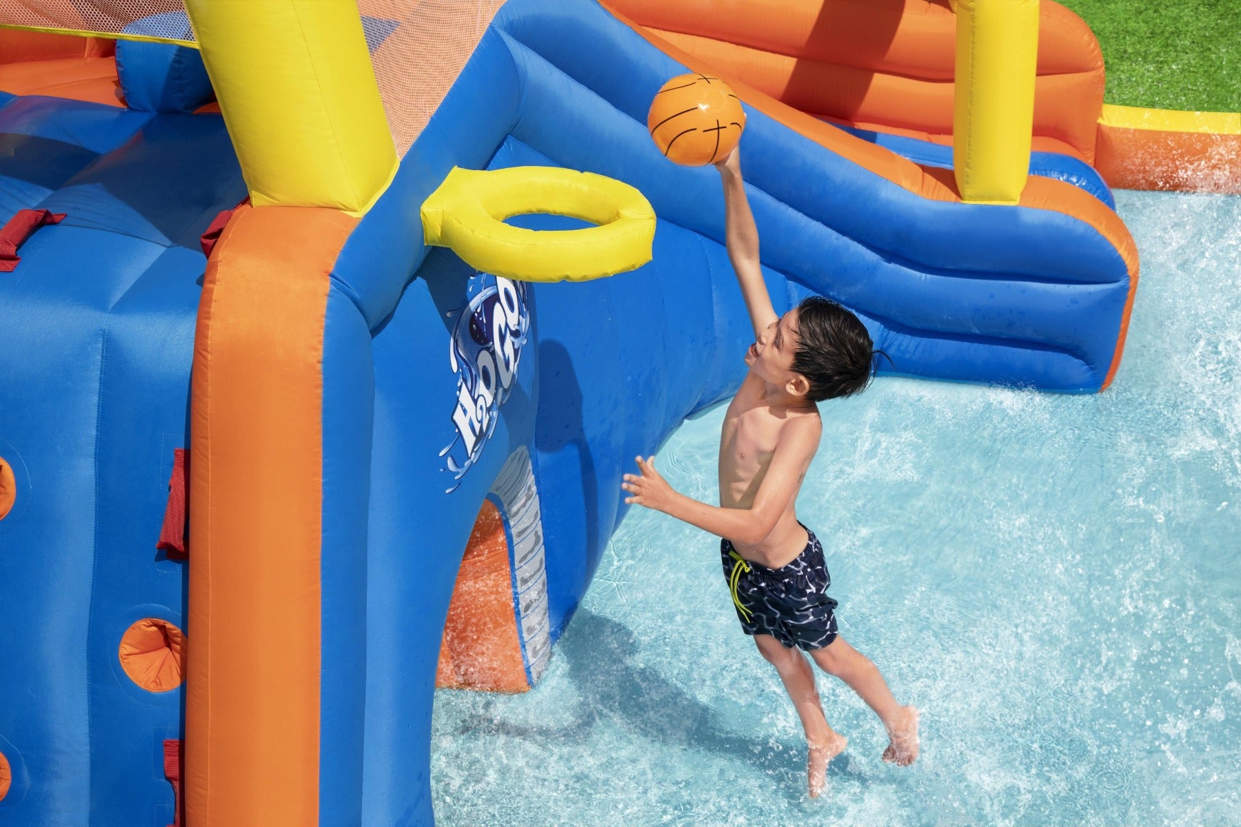H2OGO! Super Speedway Mega Inflatable Water Park