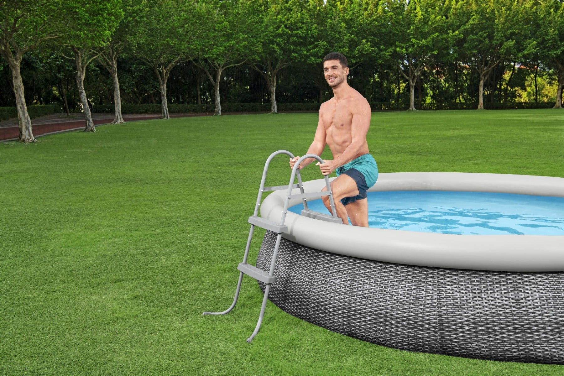 33" Pool Ladder for Above Ground Pools