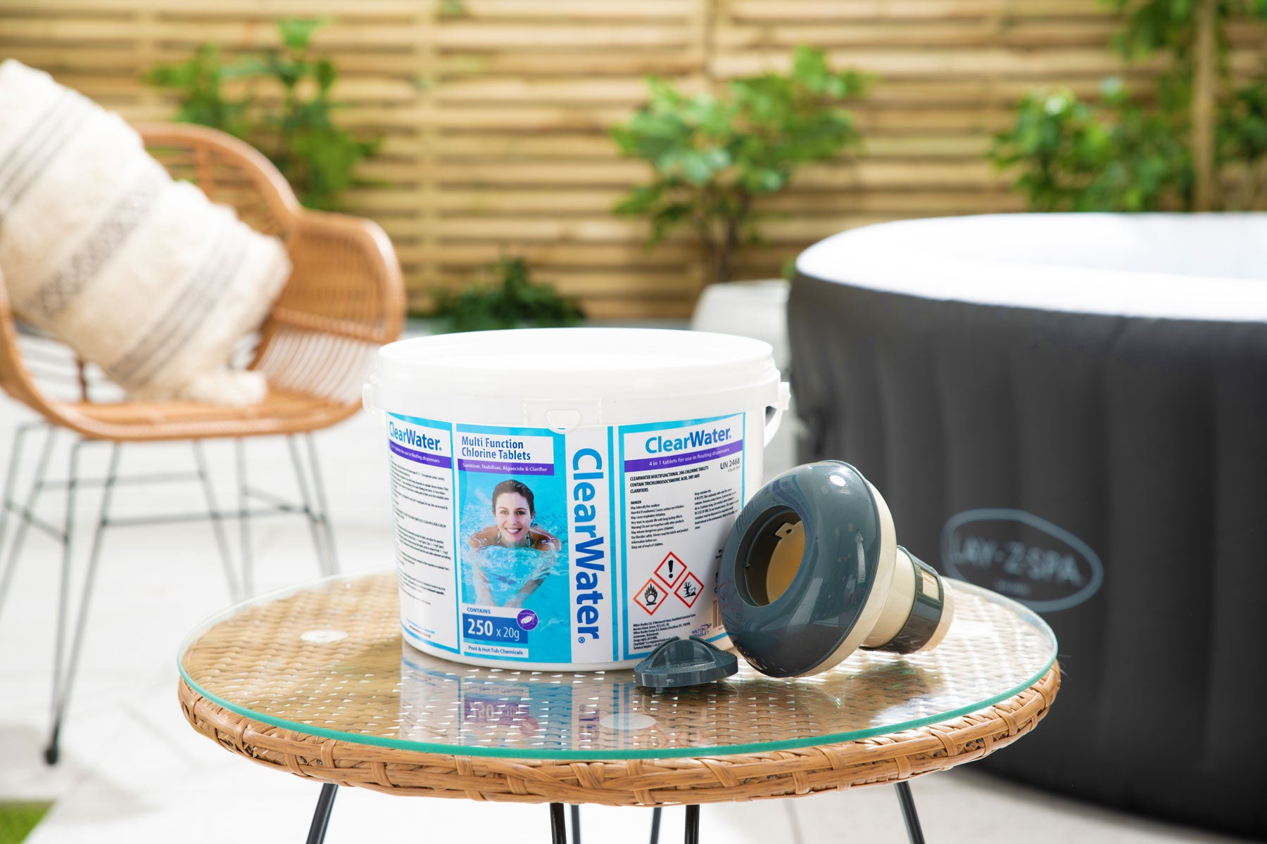 5kg chlorine tablets for hot tubs and pools