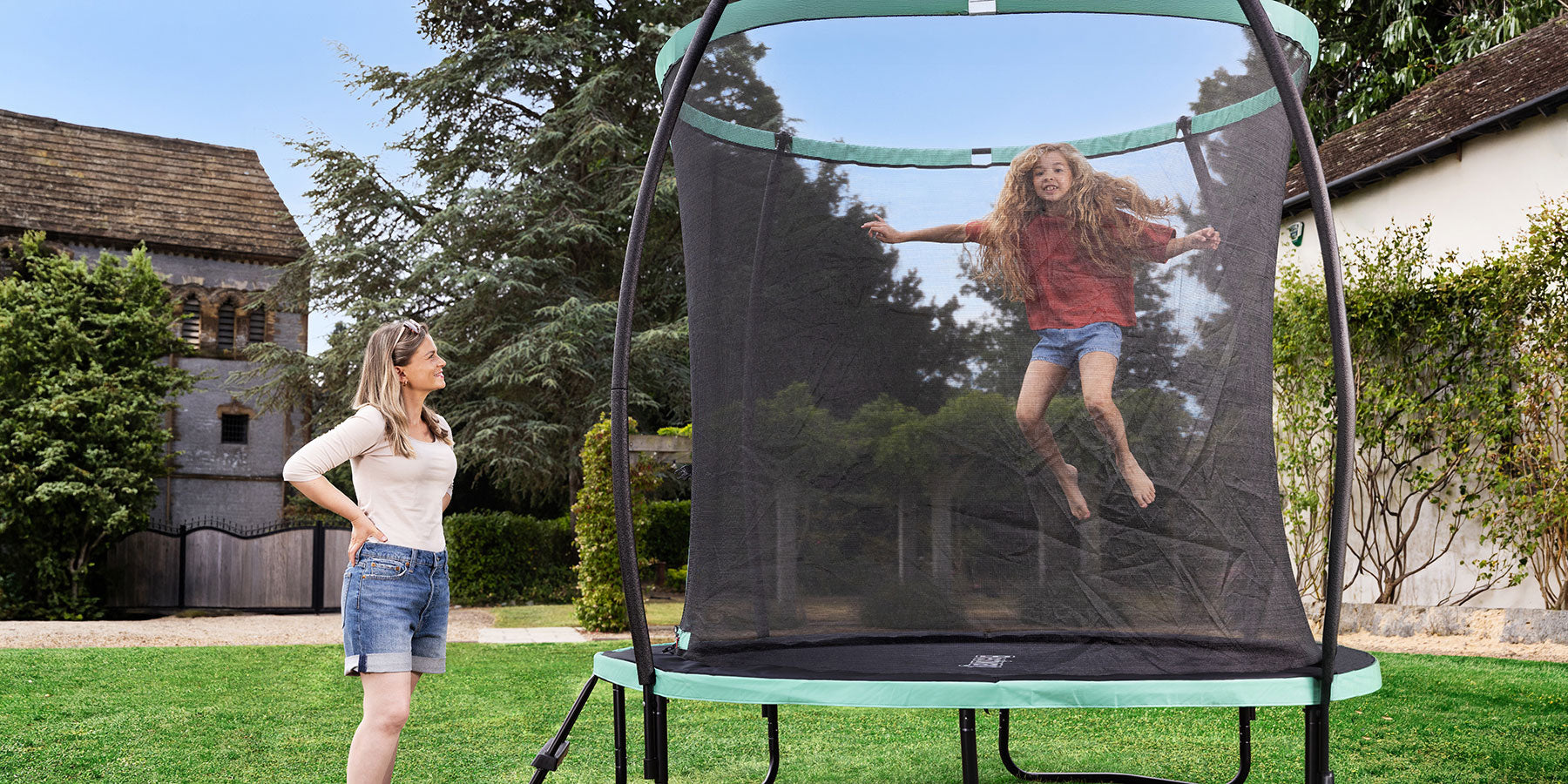 8ft trampoline for kids