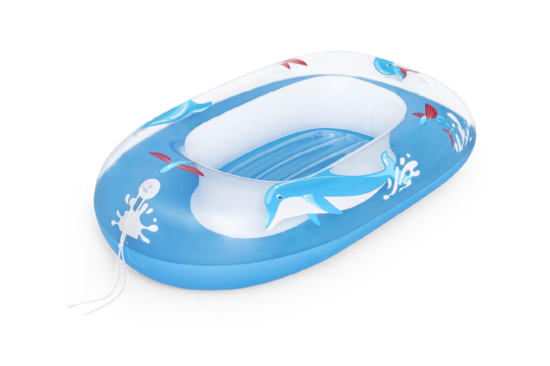 Kids Inflatable Dolphin Pool Boat