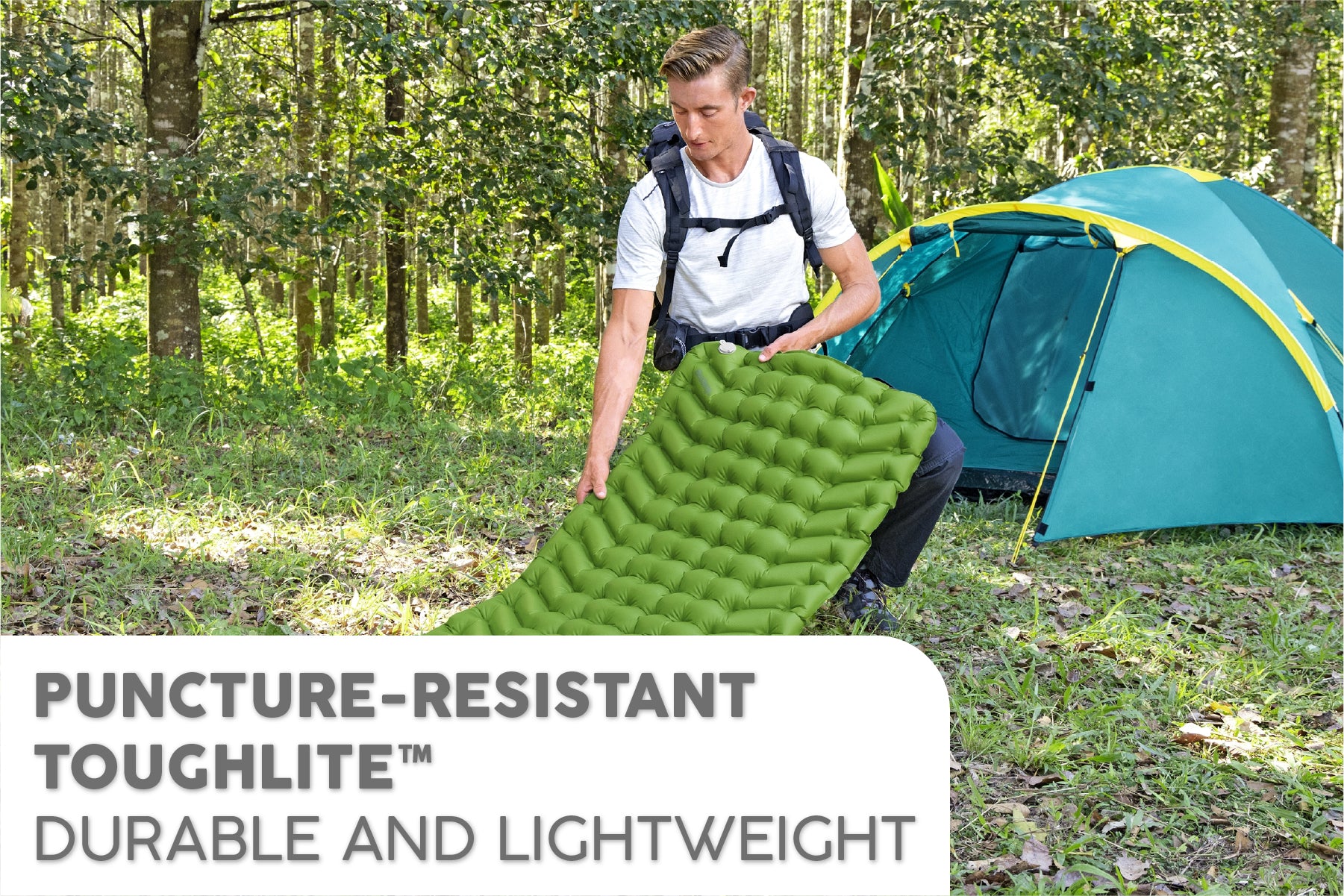 Wanderlite Compact Inflatable Air Sleeping Pad  - Regular