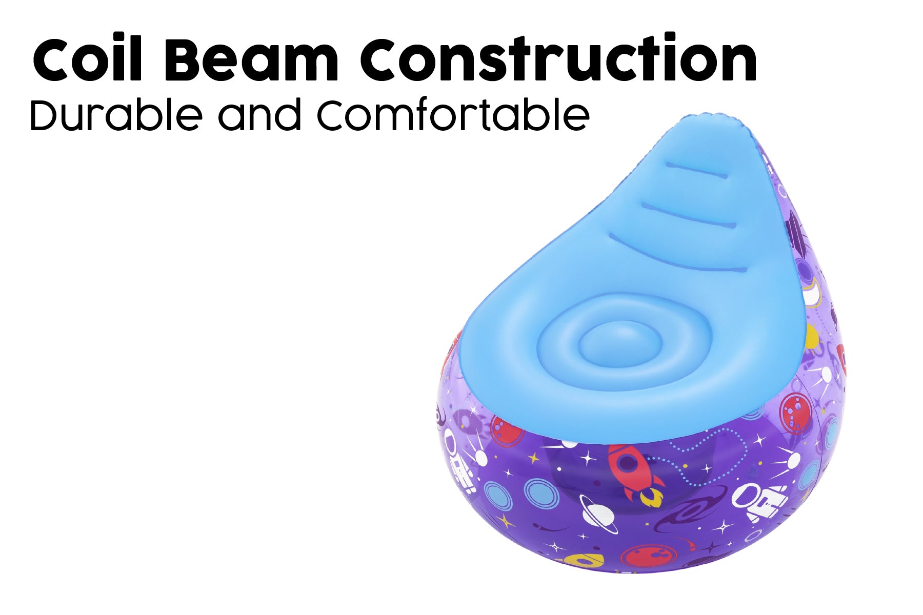 Inflatable Astro Glow LED Chair