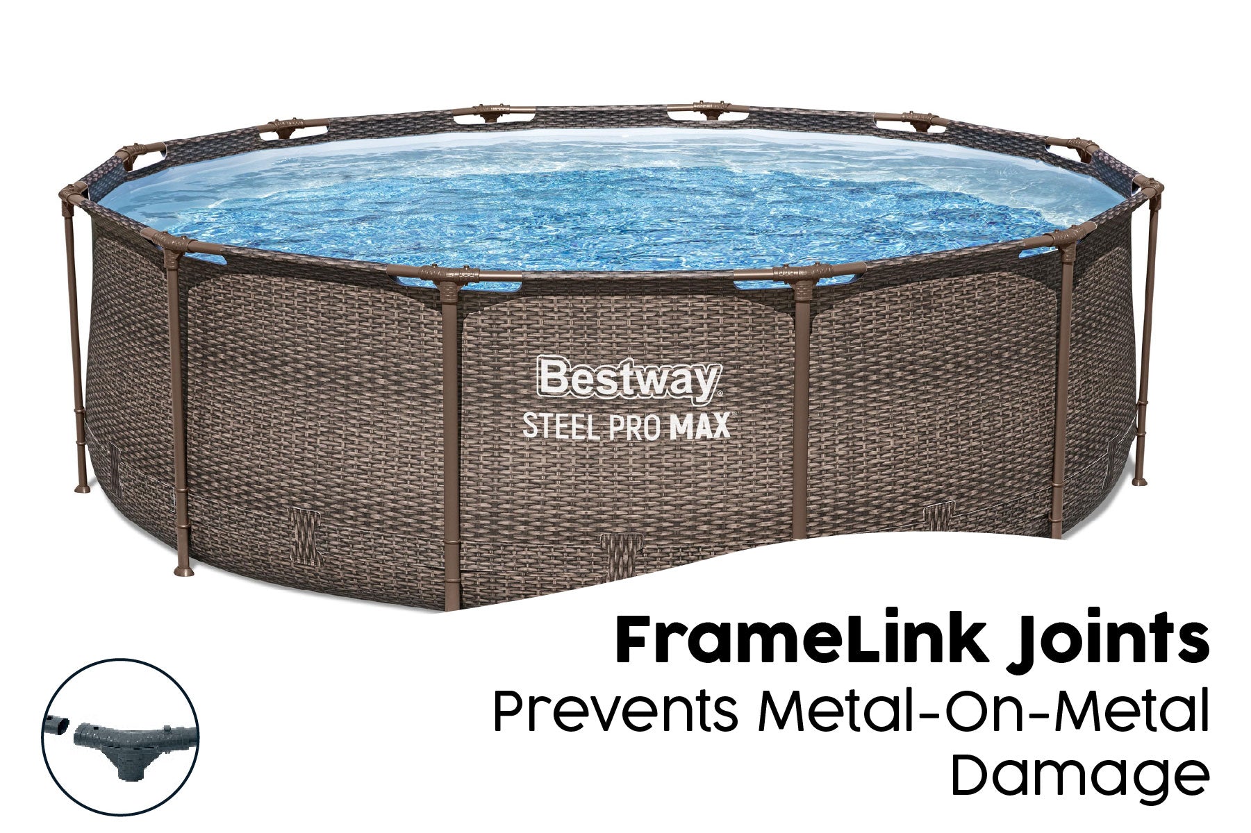 12ft garden swimming pool