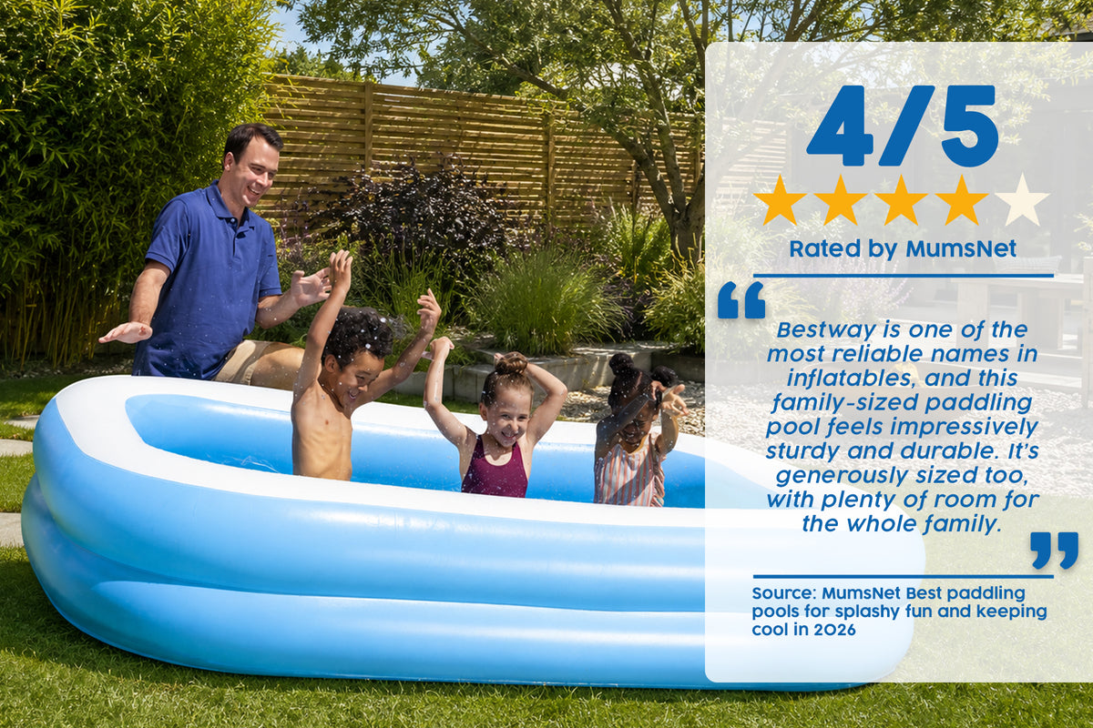 Bestway rectangular inflatable pool review by MumsNet