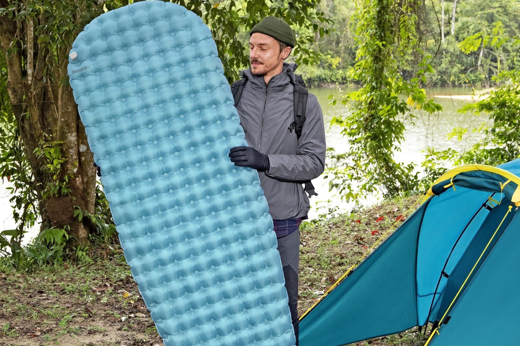 AlpineLite Ultra-Light Extreme Cold Weather Sleeping Pad - Wide