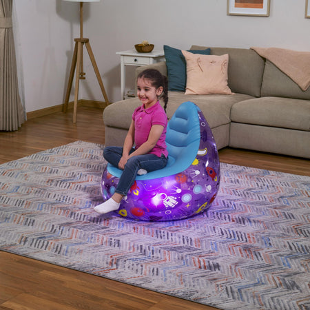 Inflatable Astro Glow LED Chair