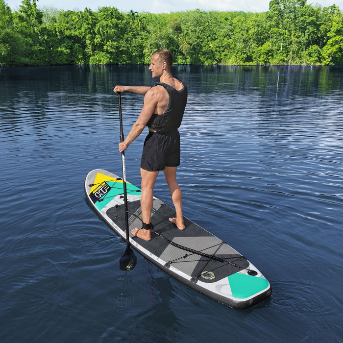 Hydro-Force 10ft Inflatable Paddle Board/ Kayak Set - Aqua Wander