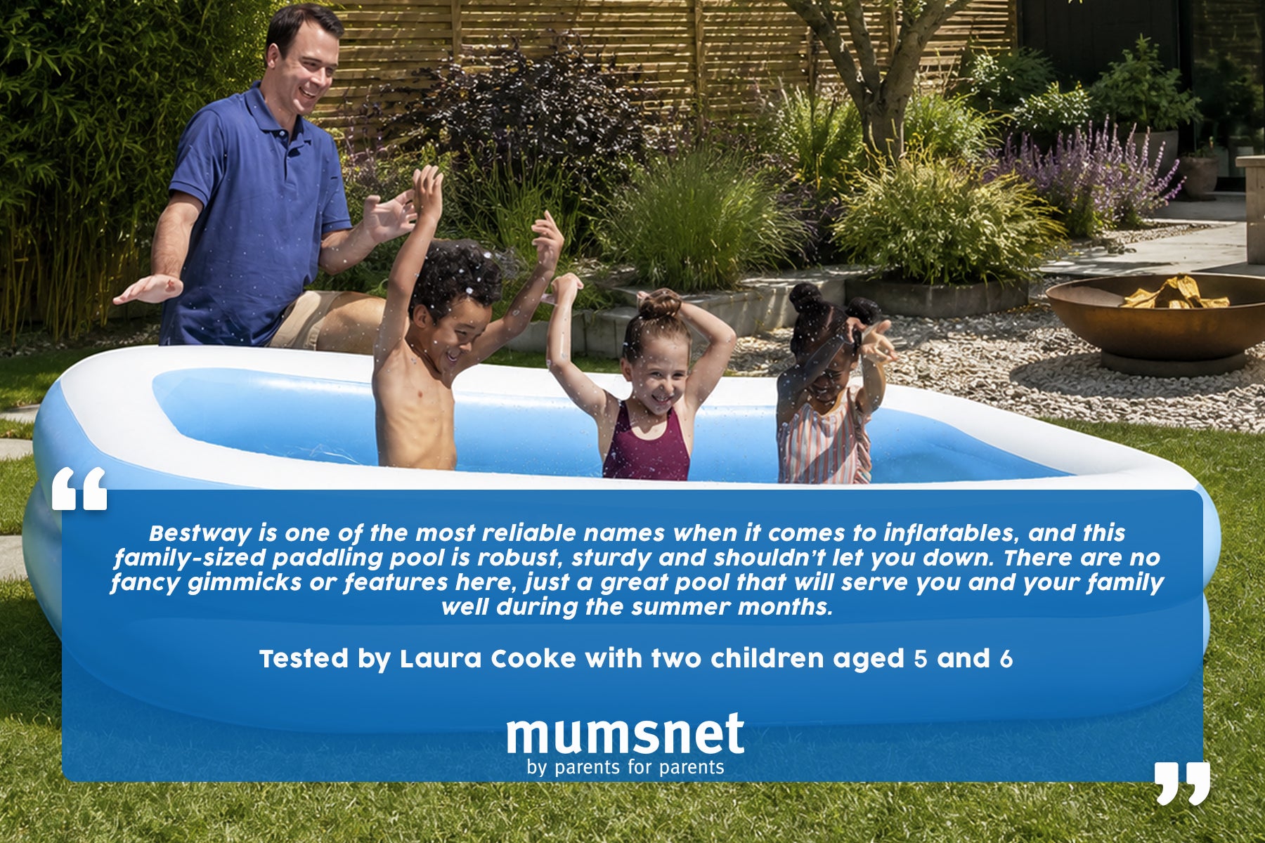 bestway inflatable paddling pool mumsnet review