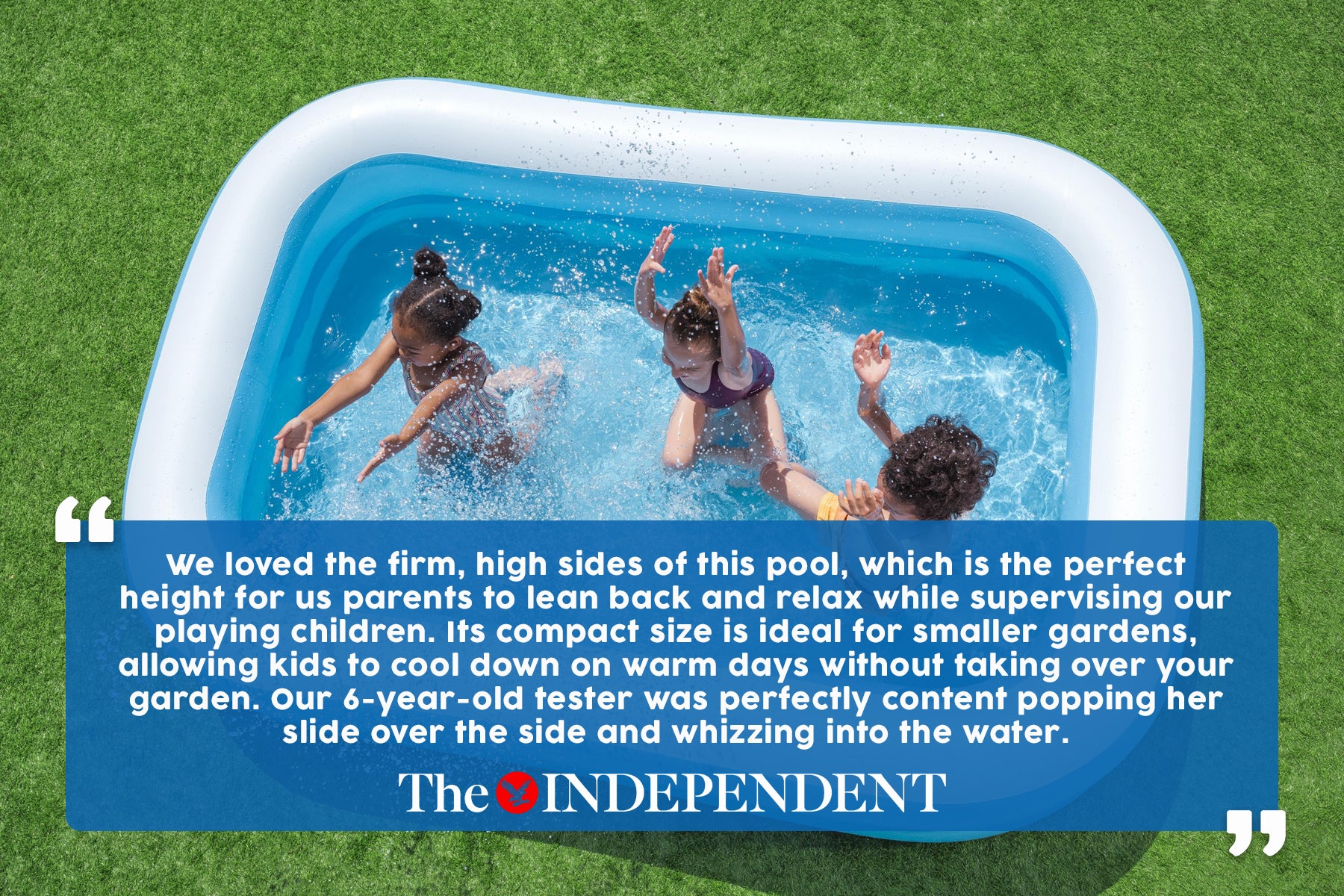 Inflatable Paddling Swimming Pool - 8.7ft