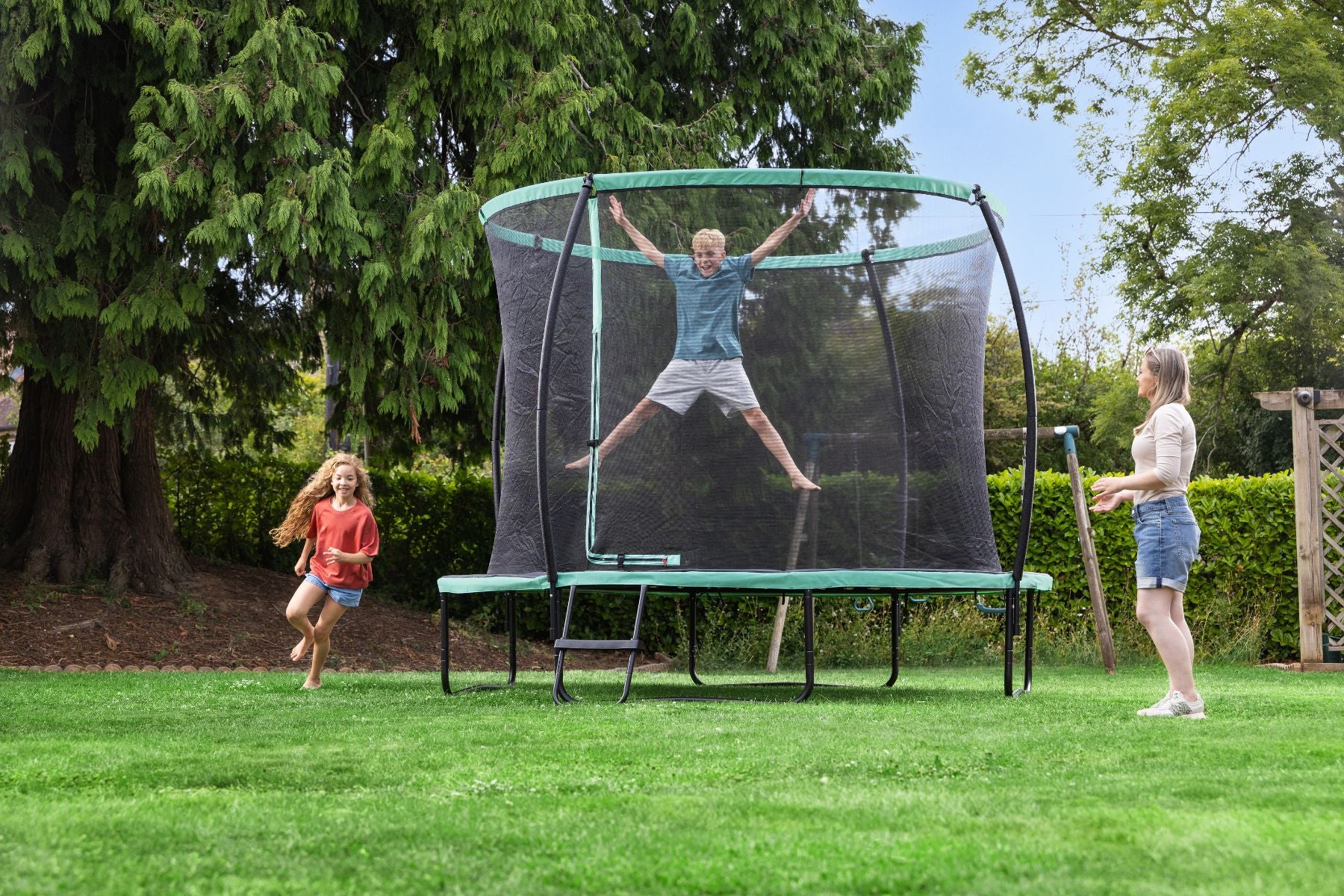 10 foot outdoor kids trampoline