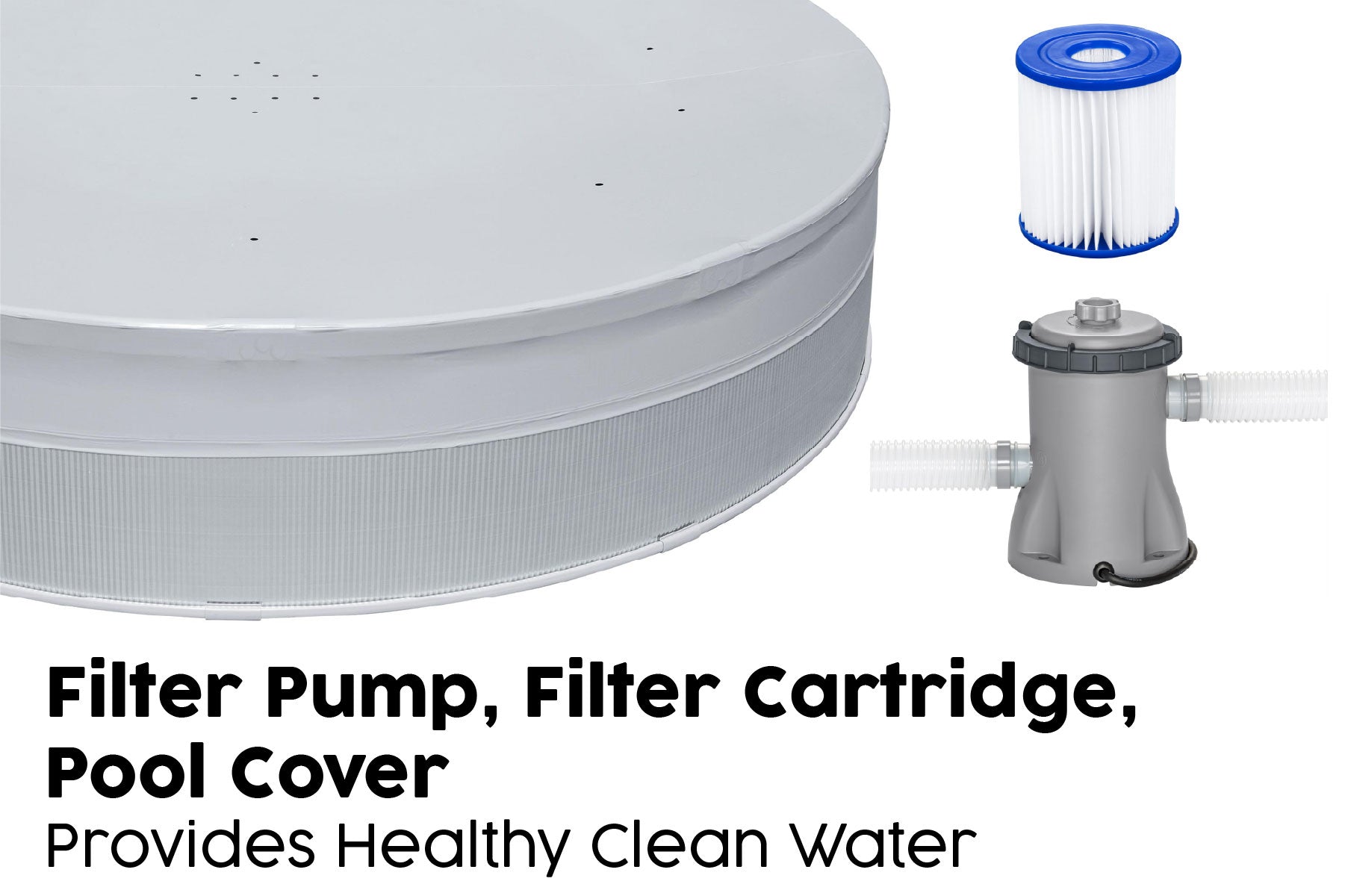 10ft stock tank pool with pool accessories