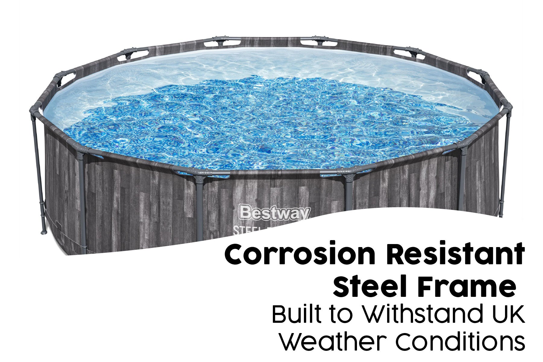 garden steel frame pool
