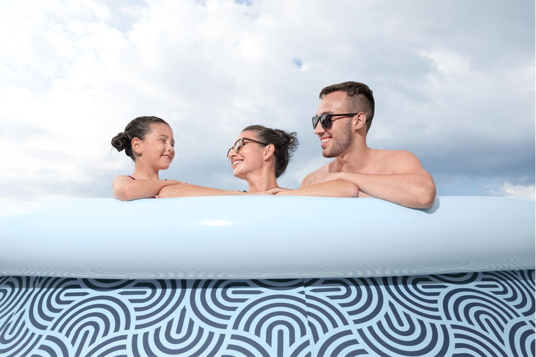 inflatable pool for gardens