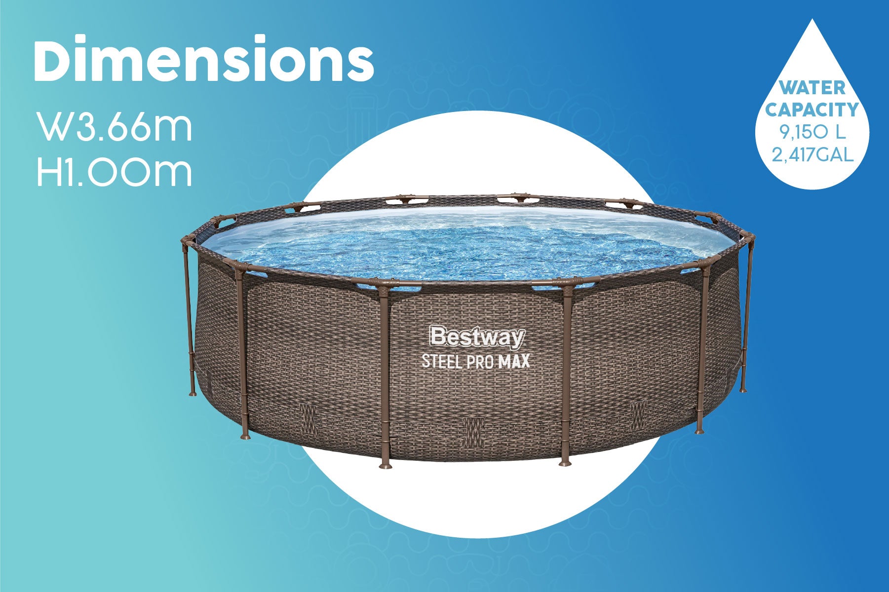 garden pool set