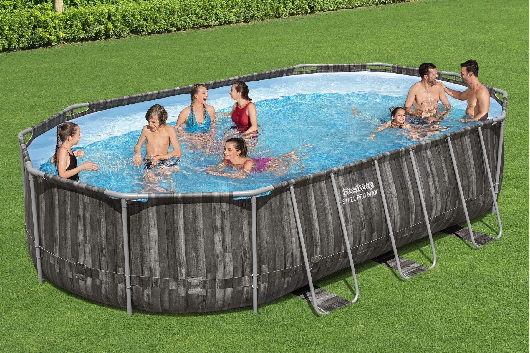 garden swimming pool for families