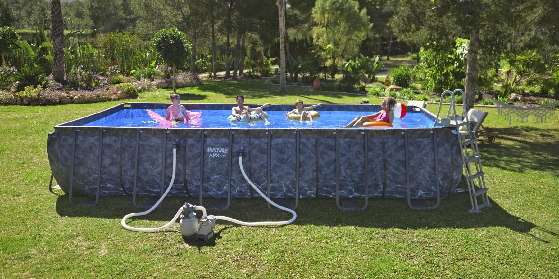 24ft Year-Round APX 365 Above Ground Pool | Bestway Store UK