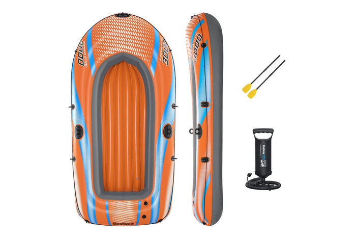 3 Person Inflatable Boat Set Kondor Elite 3000 | Bestway UK